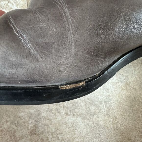 Cole Haan Riding Boot Women’s 8 1/2 Knee High Low Heel Taupe Brown Equestrian - Picture 7 of 7